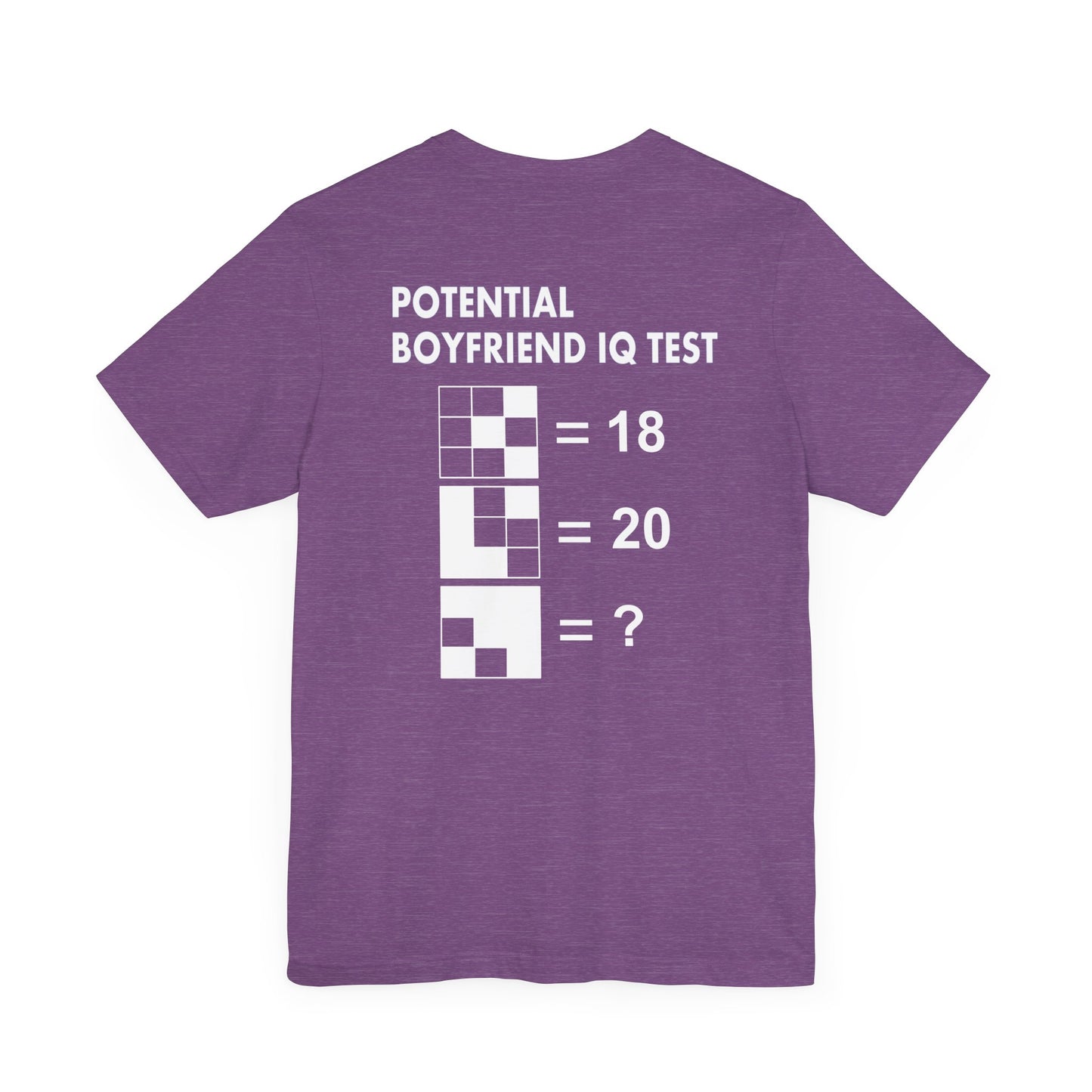 T-shirt Potential Boyfriend IQ Test